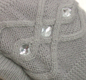 grijs grijze winter muts