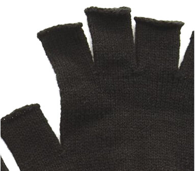 acryl zwarte handschoenen