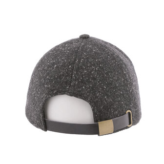 Herman Headwear kado set van waterafstotende herenpet en kwaliteits handschoenen maat M L antraciet melee