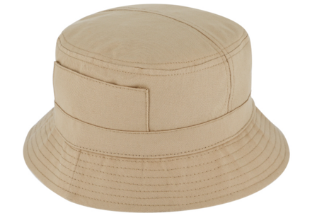 bucket hoed beige