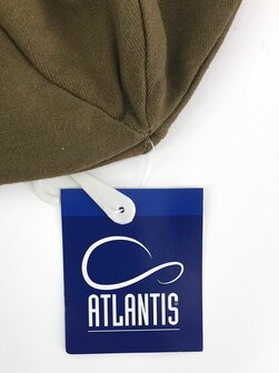 Chemomuts beanie muts bij haarverlies van katoen kleur olijf