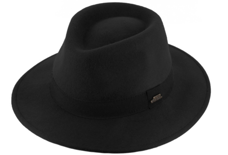 zwarte hoed outdoor herenhoed dameshoed fedora