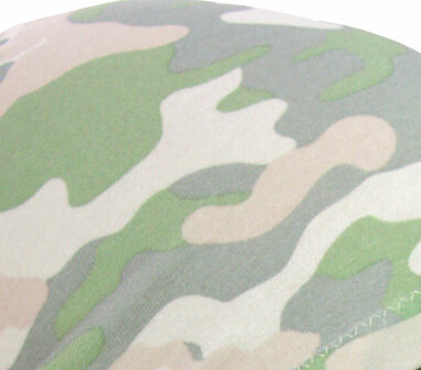 Comfortabele basismuts nachtmuts pastell camouflage