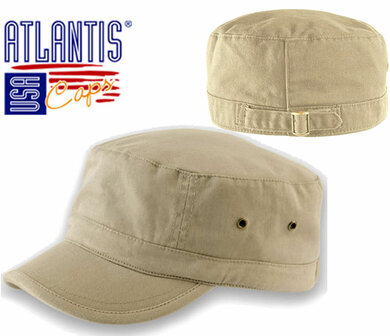 Cuba cap van Atlantis kleur beige