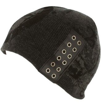 wintermuts heren korte muts olijf acryl