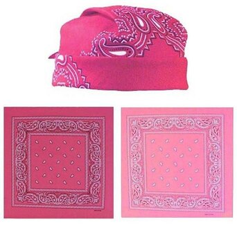 Hoofdband bandana Paisley sjaal hoofddoek hiphop