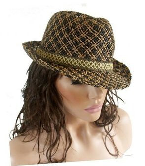 Trilby hip hop strohoedje trendy hot style 