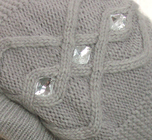 grijs grijze winter muts