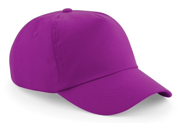 katoenen baseball cap paars