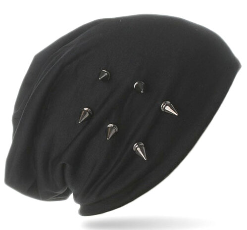 gothic beanie zwarte muts