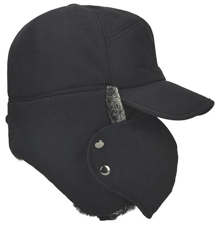 Waterdichte en winddichte cap herenpet winterpet met oorflappen en mond neus masker