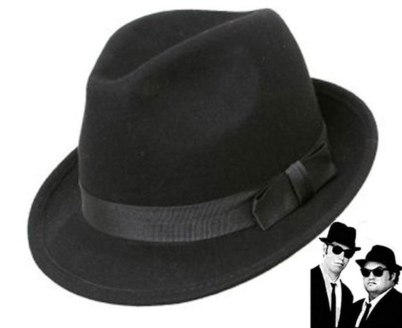 Blues Brothers Trilby van wolvilt