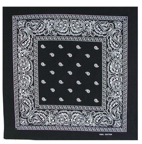 Hoofdband bandana Paisley sjaal hoofddoek hiphop