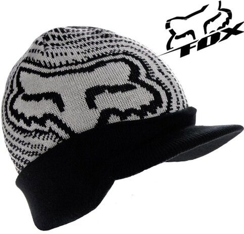 Fox v3 boys visor beanie