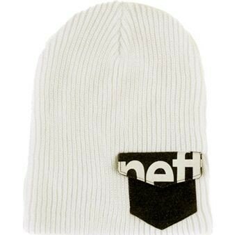 Neff beanie wintermuts oversized wit