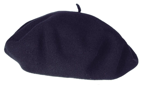 Alpino pet wollen baret van Hatland Headwear kleur Navy blauw
