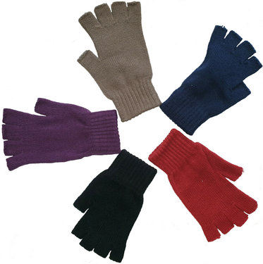 Thermo handschoenen vingerloos in verschillende kleuren