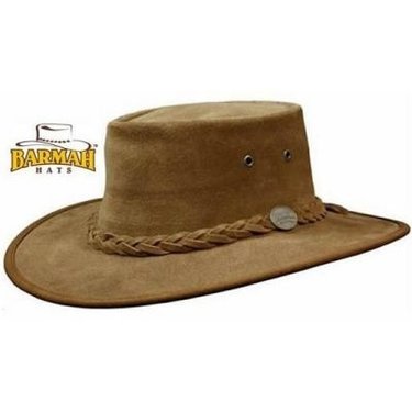 SQUASHY SUEDE Autralische Hoed van Barmah