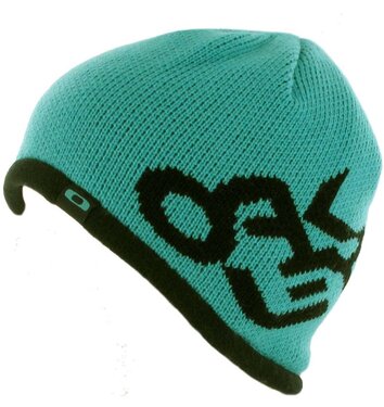 OAKLEY Jacquard Era wintermuts kleur turquoise met zwart