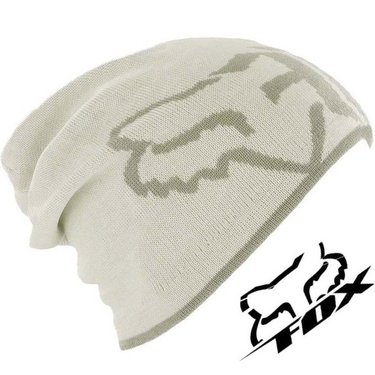 FOX Supernaut Longbeanie wit / grijs