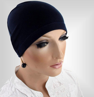 Comfortabele donkerblauwe Chemo basismuts