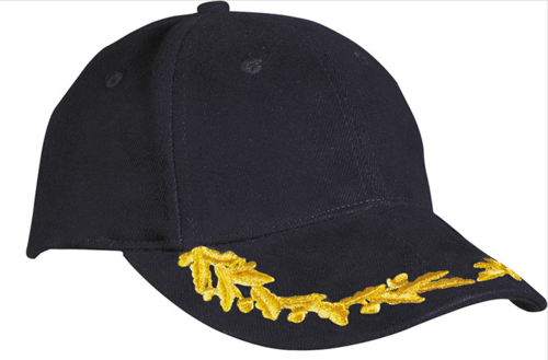 Zwarte VIP 6 panel cap baseball pet