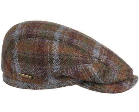 Prachtige Stetson Driver cap Wool Cashmere in warme kleuren