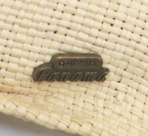 Panama flatcap voorgevormde cap handgemaakt