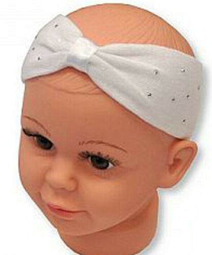 Baby kado set hoofdband en sokjes kleur wit