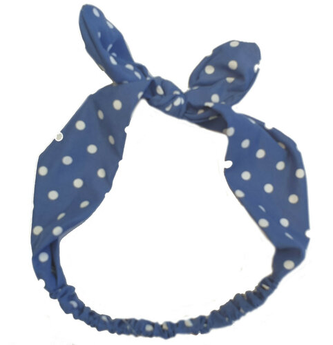 Hoofdband haarband polkadots rockabilly in verschillende kleuren