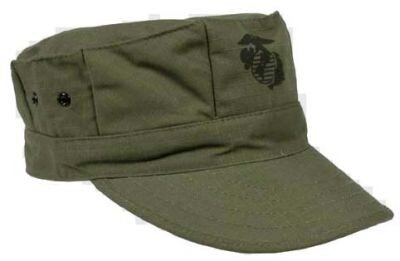 US ARMY  MARINE CORPS  Fatigue Cap OLIVE