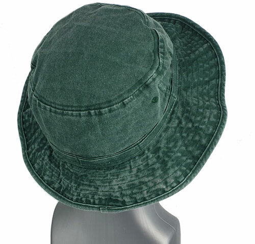 Vissershoed katoenen washed Boonie Safari hoed zomerhoed Aussi hat kleur groen 