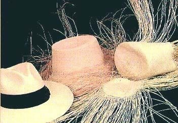 ORTEGA Handgemaakte Panama hoed in klassiek Fedora model