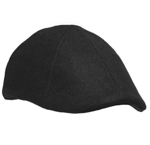 NIEUW! Heren wollen gevoerde winter gatsby pet in zwart