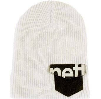 NEFF POCKET BEANIE White Beanie Muts